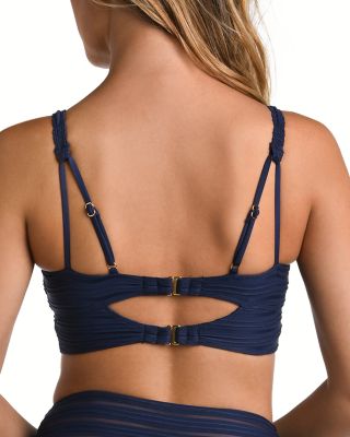 High Neck Midline Bikini Top
