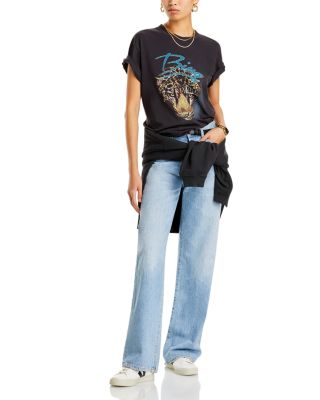 トップス ANINE BING WALKER TEE SPOTTED LEOPARD T ANINE BING Walker Tee Spotted Leopard | Shopbop