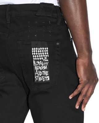 Ksubi Chitch Slim Fit Krystal Jeans in Black Bloomingdale's