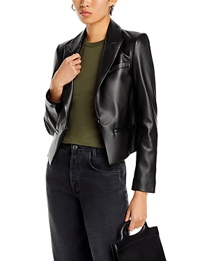 RAG & BONE RAG & BONE ELLE LEATHER BLAZER