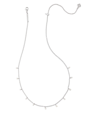 Photos - Pendant / Choker Necklace KENDRA SCOTT Willa Cultured Freshwater Pearl Strand Necklace, 16 N00428RHD 