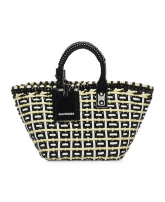 Balenciaga Bistro Mini Basket with Strap