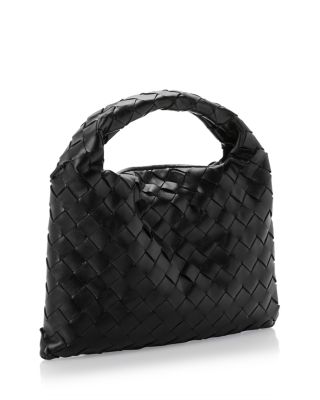 Mini Hop Intrecciato Leather Shoulder Bag