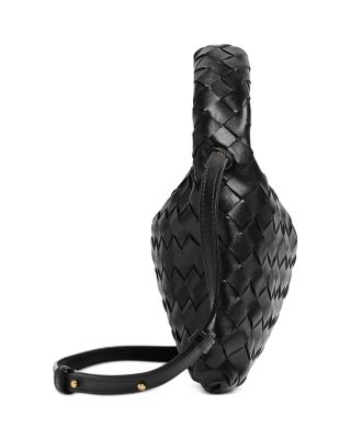 Mini Hop Intrecciato Leather Shoulder Bag