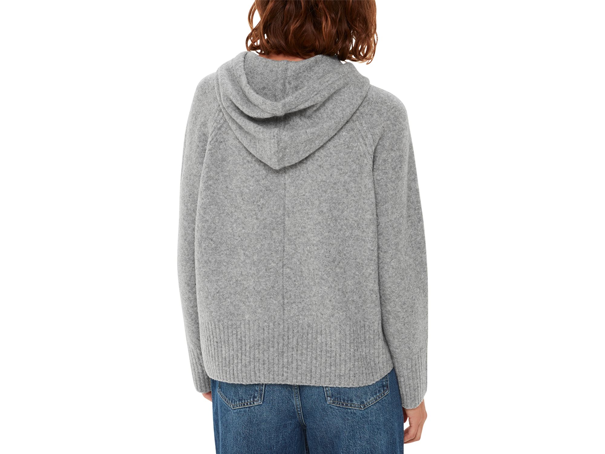 Textured Hooded Sweater — Image 3