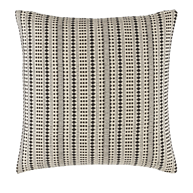Annie Selke Fira Euro Sham In Black