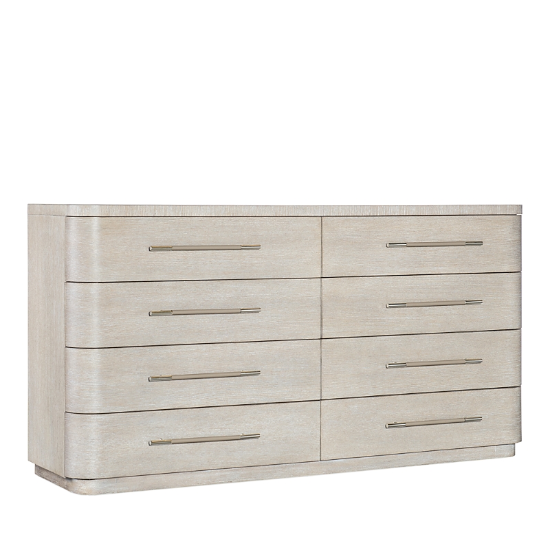 Hooker Furniture Modern Mood 8-drawer Dresser In Cream