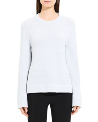 Theory - Wool and Cashmere Side Slit Sweater