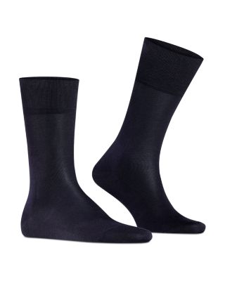 Cotton Blend Fil D'&eacute;cosse Mid Calf Socks