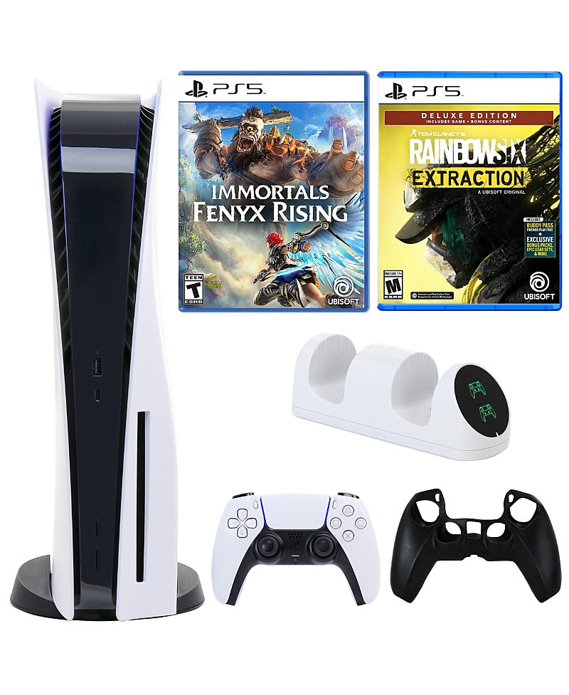 SONY PS5 CORE WITH 2 GAMES AND ACCESSORIES