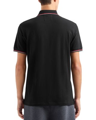 Tipped Stretch Short Sleeve Polo Shirt