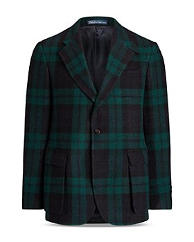 Polo Ralph Lauren - The RL67 Trim Fit Plaid Tweed Wool Jacket