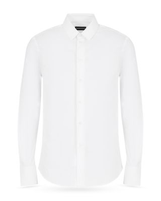 Essential Slim Fit Long Sleeve Stretch Shirt