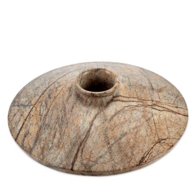 x Kelly Wearstler Dune Brown Marble Vase