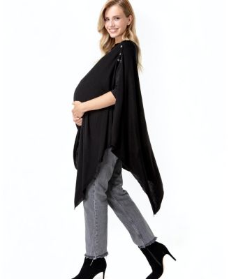4 in 1 Multipurpose Knitwear as Maternity/Nursing Shawl