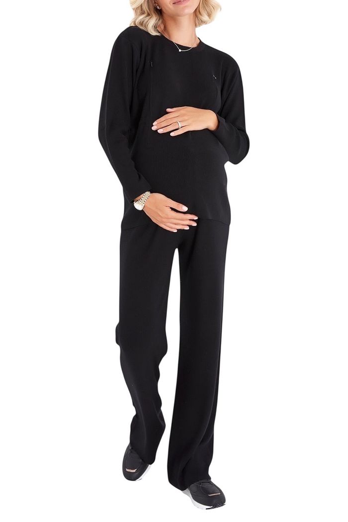 Side zipper nursing top hot sale
