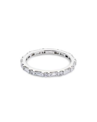 Diamond Eternity Band in 14K White Gold, 0.75 tcw  