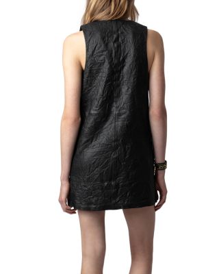 Rasha Leather Dress