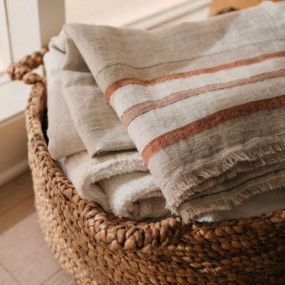 Beck Oversized Linen Throw