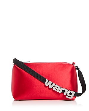 Alexander Wang Heiress Medium Pouch Satin Shoulder Bag