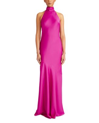 ML Monique Lhuillier Caroline Halter Gown | Bloomingdale's