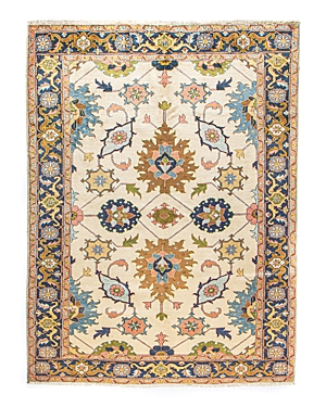 Bashian One Of A Kind Persian Herez Area Rug, 6'8 X 8'10 In Ivory