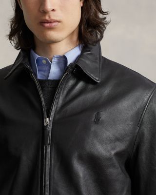 ジャケット・アウター Polo by Ralph Lauren lamb leather jacket Polo Ralph Lauren Men's Leather Jacket - Macy's