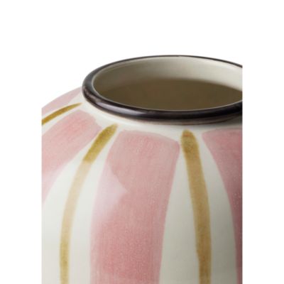 Kahler Canvas Vase, Rose