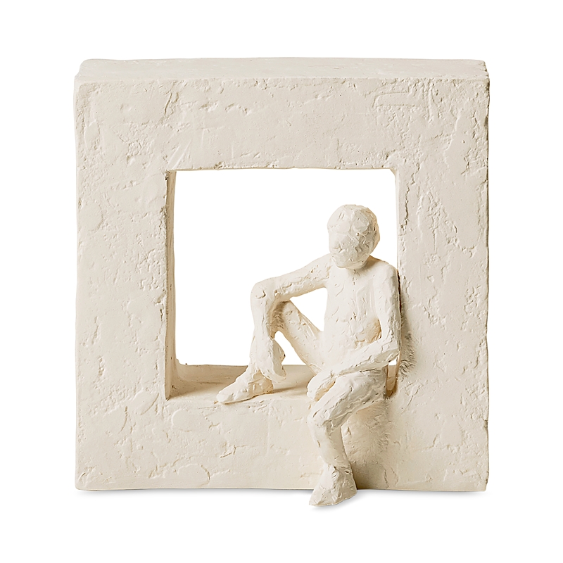 Rosendahl Kahler Astro Cancer Sculpture In White