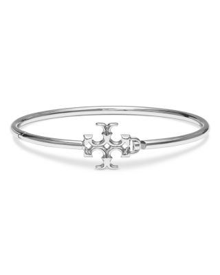 Tory Burch Kira Logo Bangle Bracelet in Gold-Tone