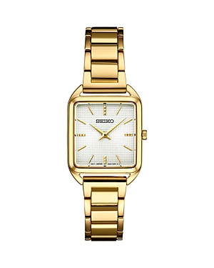 Seiko Watch Essentials Watch, 26mm In White/gold