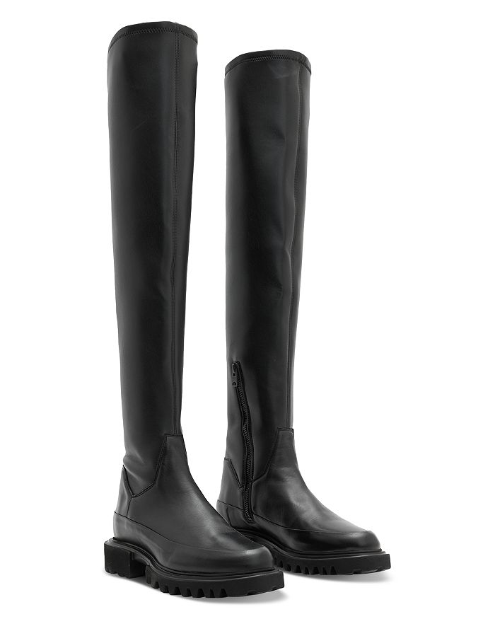 ALLSAINTS Women's Leona Tall Straight Riding Boots | Bloomingdale's