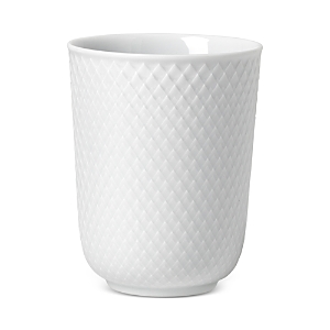 Rosendahl Lyngby Porcelain Rhombe Mug, White