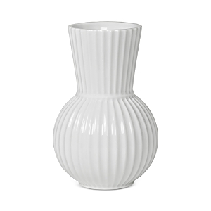Rosendahl Lyngby Porcelain Tura Vase, White Porcelain