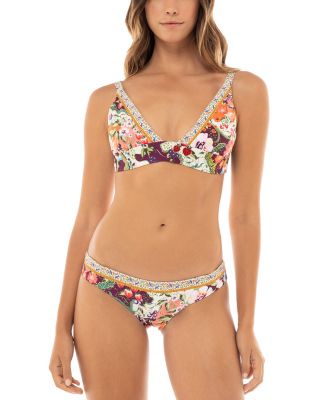 Agua Bendita - Megan Seed Triangle Bikini Top