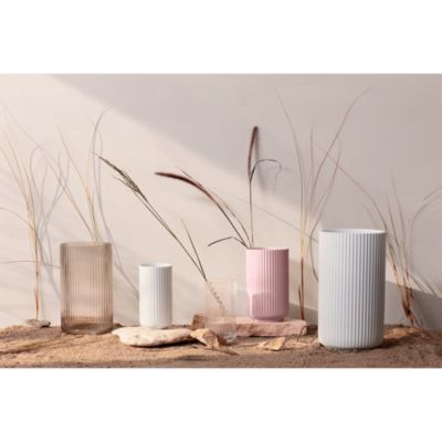 Lyngby Vase, Clear Mouth Blown Glass