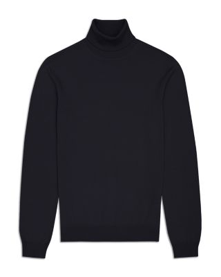 Caine Merino Wool Turtleneck Sweater