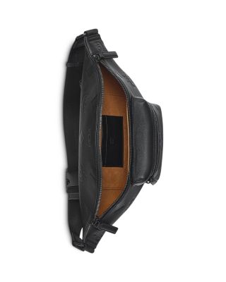 Fursten Medium Maxi Monogram Embossed Leather Belt Bag