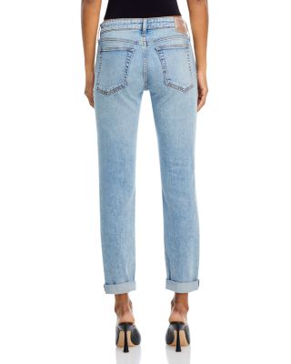 Dre Low Rise Ankle Slim Boyfriend Jeans