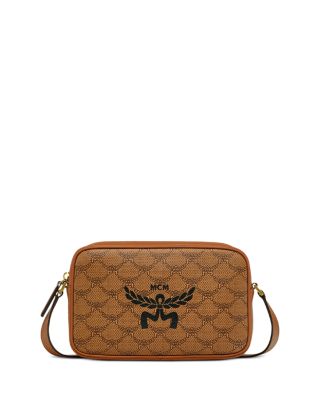 MCM - Himmel Small Lauretos Coated Canvas Crossbody Bag