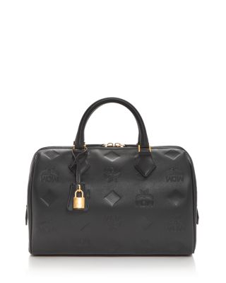 Ella Maxi Visetos Medium Bowling Bag