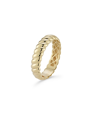 Bloomingdale's Bold Twist Ring in 14K Yellow Gold