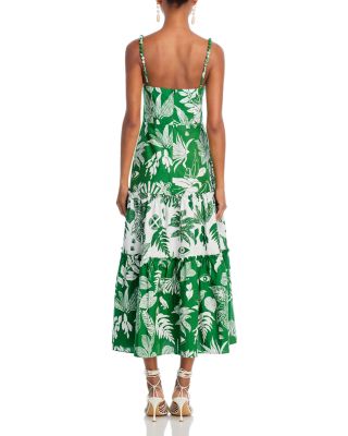 FARM Rio Forest Soul Cotton Midi Dress | Bloomingdale's Women
