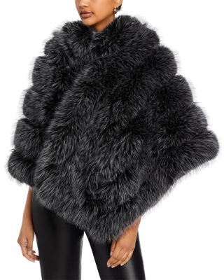 Adrienne Landau - Faux Fur Wrap