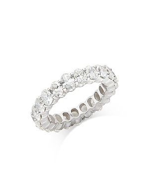 Bloomingdale's Diamond Oval-Cut Eternity Band in 14K White Gold, 4.0 ct. t.w.