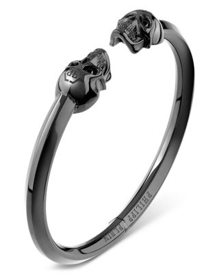 PHILIPP PLEIN - 3D $kull Black Bangle Bracelet