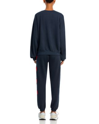 Heart Stitch Crewneck Sweatshirt & Heart Stitch Sweatpants