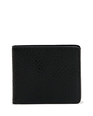 Shop Maison Margiela Slim 2 Leather Bifold Wallet In Black