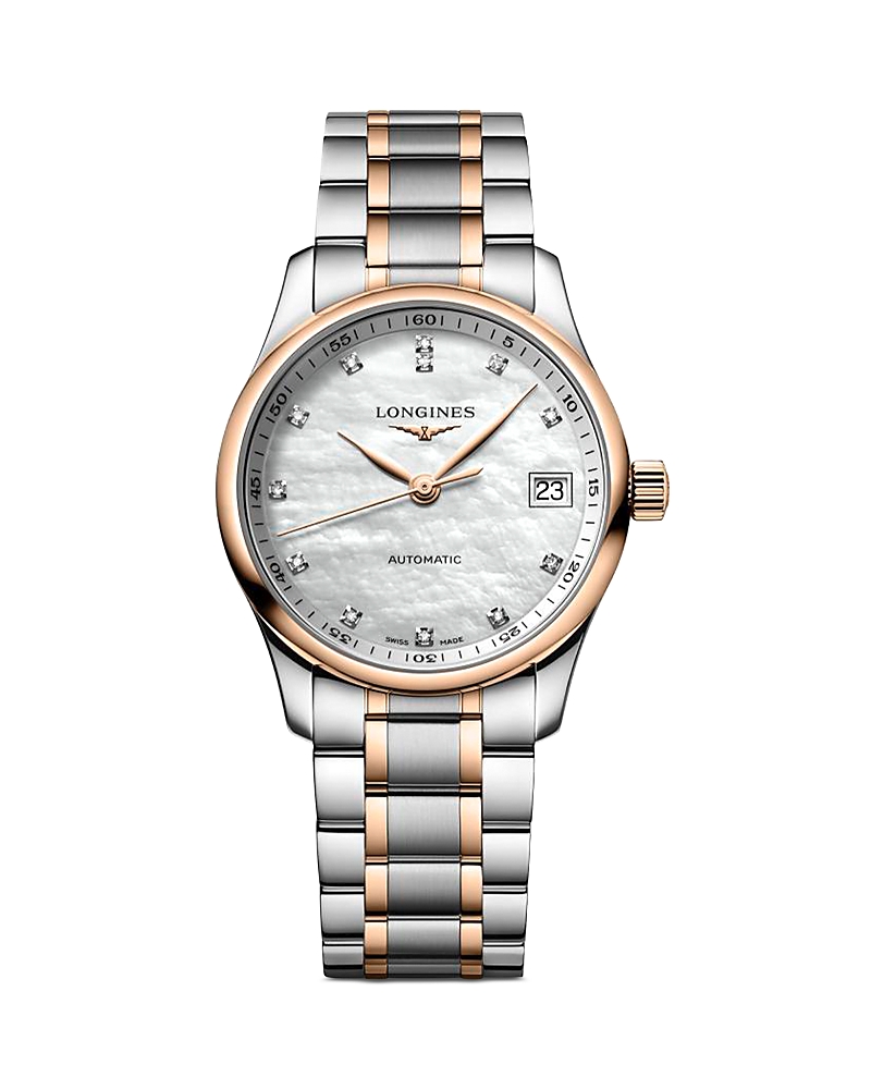 Longines Master Collection Watch, 34mm In Silver