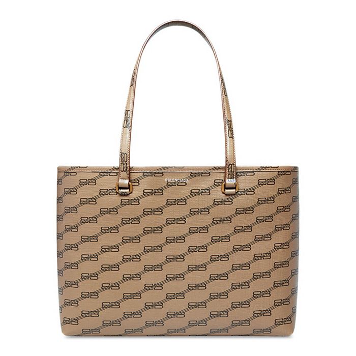 Balenciaga Signature Mini East West Shopper Bag in BB Monogram